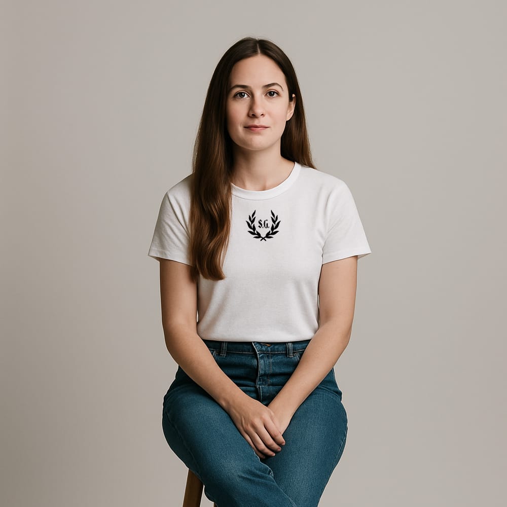 Camiseta LAUREADA – Personalizable en vinilo artesanal - Imagen 2